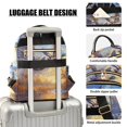 thumbnail image 4 of JIALIOU Mini Backpack Purse for Women Quilted Casual Daypack Small Travel Shoulder Bag, Ducks Flying in Sky, 4 of 7
