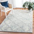 thumbnail image 2 of SAFAVIEH Restoration Vintage Isla Geometric Area Rug, Blue/Ivory, 6' x 6' Square, 2 of 8