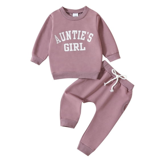 TJAZFJPA Plus Size Birthday Outfit Toddler Girls Winter Long Sleeve Letter Prints Tops Pants 2Pcs Outfits Clothes Set Toddler Halloween Costume Dinosaur Newborn Girl Outfits Summer