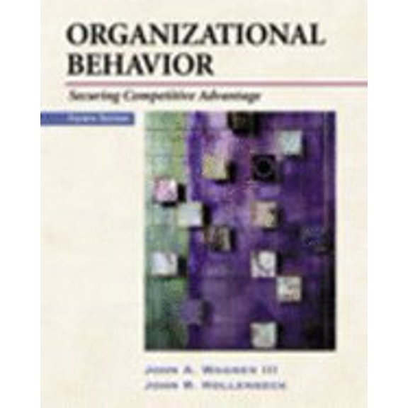 Pre-Owned Organizational Behavior, 9780030289460, 0030289467, Hardcover, 5th edition
