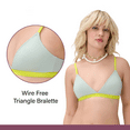 thumbnail image 4 of BLAKE & CO. Women’s Wire Free Micro Triangle Back Close Bralette, 2-Pack, Sizes S-2X, 4 of 10