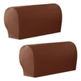 thumbnail image 1 of Abbracc Spandex Armrest Covers Stretchy Set Chair Sofa Arm Protectors Slipcover Orange, 1 of 9