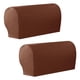 thumbnail image 1 of 1 par de fundas elásticas para reposabrazos de sofá, protector para muebles, sofá de dos plazas, sillón reclinable naranja, 1 of 9