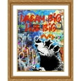 thumbnail image 2 of Stephen Chambers 15x18 Gold Ornate Wood Framed With Double Matting Wall Art Titled - Dream Big Live Big, 2 of 6