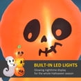 thumbnail image 3 of Decoración inflable de Halloween HOMCOM 150 cm fantasma y calabaza con LED, 3 of 9