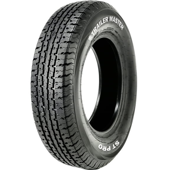 Trailer Master ST PRO Steel Belted ST205/75R14 205/75R14 C 6 Ply rwl Trailer Tire