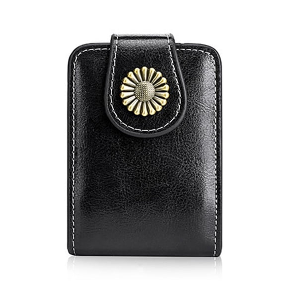 Genuine Leather Lipstick Bag with Mirror, Compact and Portable Makeup Organizer for Handbags, Available in Burgundy, Brown, Peacock Blue and