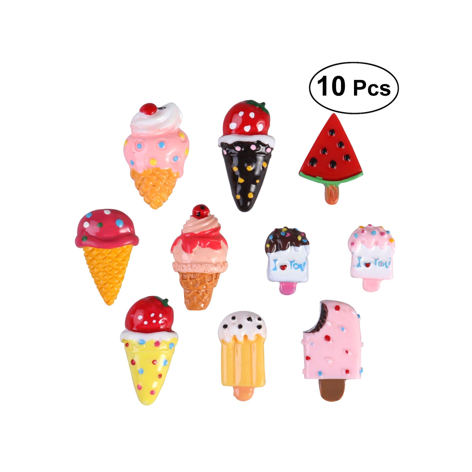10pcs Dessert Fridge Magnet Ice Cream Fridge Magnets Sticker Decor Creative Home Kitchen Decoration Walmart Canada