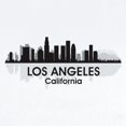 thumbnail image 2 of CafePress - Los Angeles Skyline Long Sleeve Infant Bodysuit - Long Sleeve Cotton Baby Bodysuit, 2 of 4