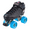 Wheels Color Blue, variant on Riedell R3 Outdoor Quad Roller Skates