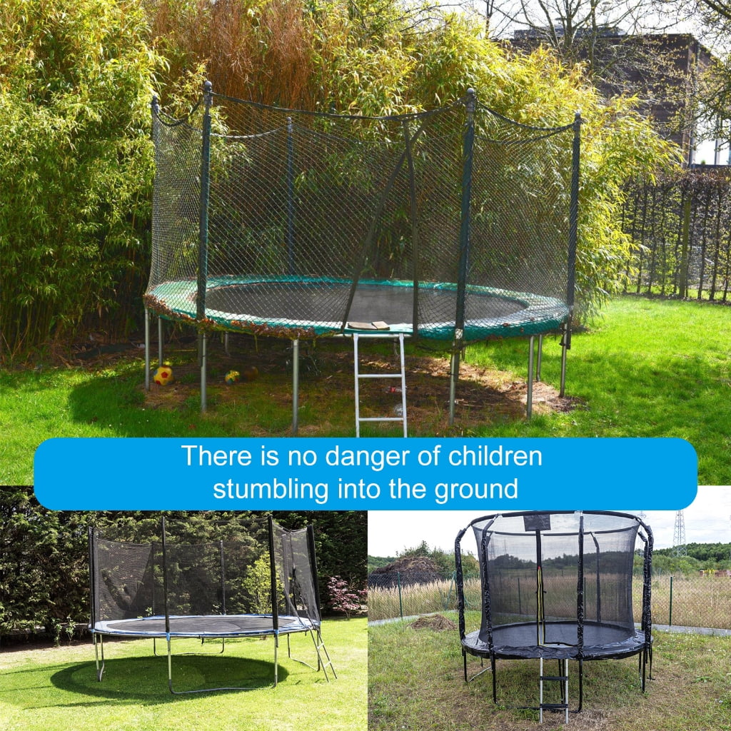 4Pcs Trampoline Stakes Heavy Duty Ground Stakes Metal Tent Trampoline Ground Stake Fixing Anchors Easy to Install