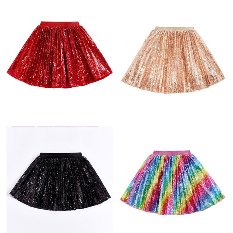 Cathalem Girl Skirt Tutu Skirt Girls Elastic Ballet Dance Skirts