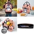 thumbnail image 5 of Binienty Penguin Backpack and Lunch Box Pencil Case 3 Piece Kids 12 Inch Backpack for School Girls Toddler Ages 4-8 Cute School Bookbag with Adjustable Straps, 5 of 8
