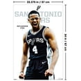 thumbnail image 3 of NBA San Antonio Spurs - De'Aaron Fox Feature Series 25 Wall Poster, 22.375" x 34", 3 of 5