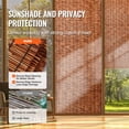 thumbnail image 4 of STAWAY Natural Reed Fence - 16.4' x 5.5' Privacy Screen for Backyard Landscaping, Durable & Waterproof, Easy Installation, Perfect for Outdoor Decoration, 4 of 9