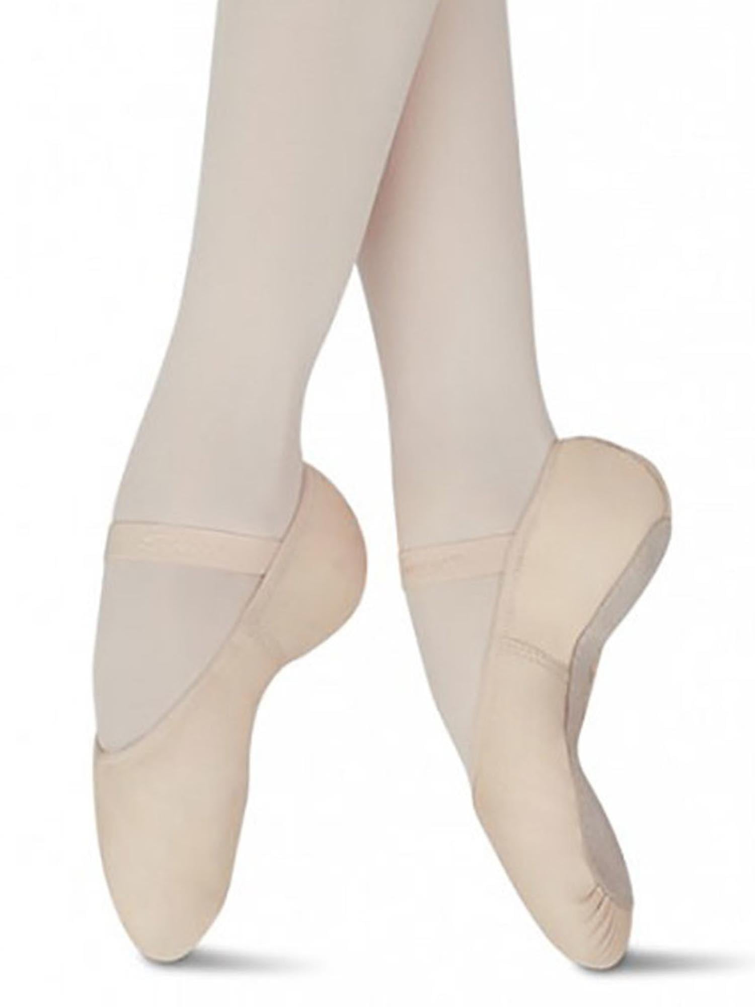 Capezio Girl's Gracie Soft Ballet Pink Slippers 10 W