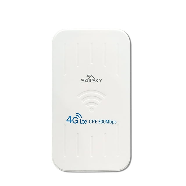 WiFi móvil Sailsky XM206 4G Router 300Mbps LTE Router impermeable para exteriores CPE WiFi móvil portátil con ranura para tarjeta SIM Versión de la UE Sailsky WiFi móvil
