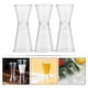 thumbnail image 3 of Jigger medidor de cóctel de barra de doble cara, vasos medidores de plástico de doble cara, 3 uds., 3 of 7