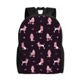 thumbnail image 1 of Balery Poodle Dog Mochila - Mochila Estilosa y Duradera para Laptop de 15 Pulgadas con Tela Oxford Impermeable, 1 of 8