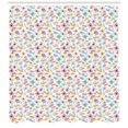 thumbnail image 3 of Ambesonne Alien Shower Curtain, Astronomy Themed Motifs, 69"Wx75"L, Multicolor, 3 of 3