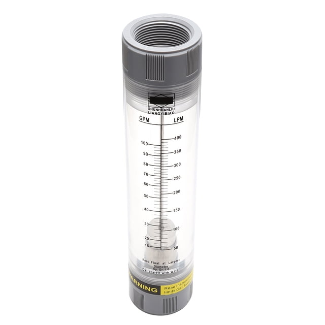 Meter, Liquid Measuring Tool, Acrylic Practical 0.6 Mpa Stable Plastic For Measuring The Rate Accurate Measurement