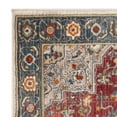 thumbnail image 3 of SAFAVIEH Vintage Persian Collection VTP478Q Red/Blue Rug, 3 of 5