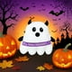 thumbnail image 4 of Bolso Bandolera de Halloween, Bolso Decorativo para Dulces de Halloween con Lindos Personajes de Dibujos Animados, 4 of 6
