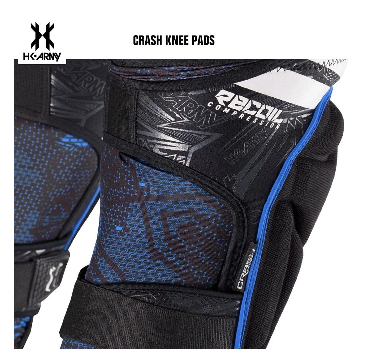 Crash Knee Pads, Black, Medium