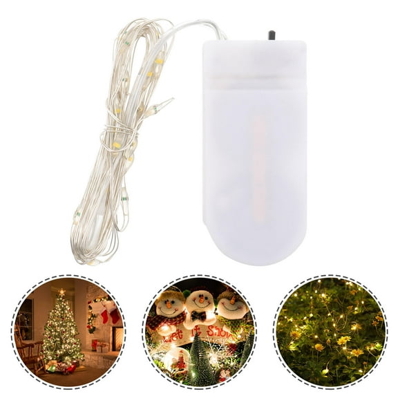 KALLORY Short String Lights Holiday Lights Warm White 20Pcs For Indoor And Outdoor Decoration