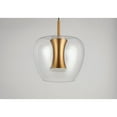 thumbnail image 3 of ET2 E24162-18BKGLD Newton LED Pendant Light 9W 3000K, Black / Gold, 3 of 5