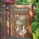thumbnail image 4 of Ganfancp Vallas de Jardín Grandes Plantillas de Flores-Decoración Diy 2024 Nueva Plantilla Floral Reutilizable para Pintar En La Pared de Madera Patrones de Setos Ofertas y Liquidaciones Juego de 6 P, 4 of 6