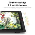 thumbnail image 4 of XPPen Artist 23.8 in Drawing Tablet 2K QHD Graphics Display with 20 Shortcut Keys (with Two Pens), 4 of 9