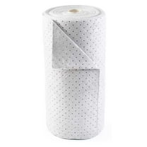 Sorbent Roll, 50 gal, 30 in x 300 ft, Harsh Chemicals, White, Polypropylene