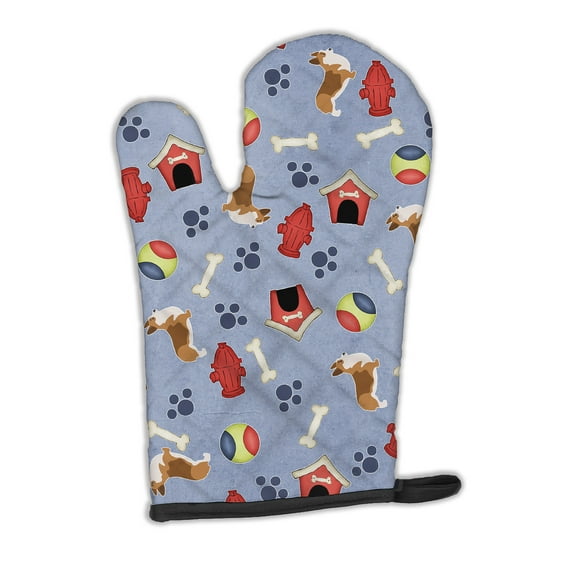 Corgi Dog House Collection Oven Mitt