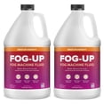 thumbnail image 1 of FogUp Medium Density Fog Juice - Extremely Long Lasting, High Output Non-Toxic Odorless Water-Based Fog Machine Fluid - (2 Pack) 1 Gallon,, 1 of 7