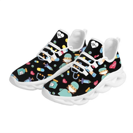 

Cywgift Doctor s Sandals Women Summer 2024 Soft Eva Sole Medical 3D Printed Male Shoes Outdoor Classic Leisure Jogging Shoes