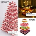 thumbnail image 3 of Efavormart 12" Heavy Duty Acrylic Square 4-Tier Cake Stand, Dessert Display Cupcake Holder, 3 of 10