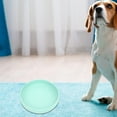 thumbnail image 6 of Cat Bowl Non Slip Silicone Feeding Bowl Easy to Clean Round Pet Water Bowl 18cm Dog Food Bowl for Climbing Walking , green, 6 of 9
