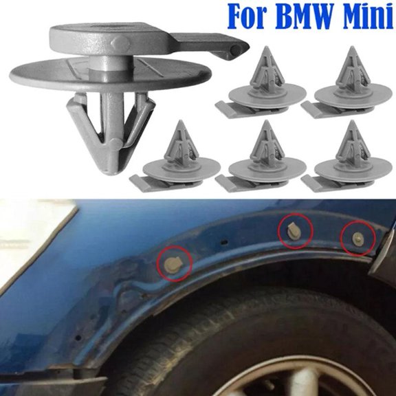 HPDL For Bmw Mini Cooper S One R50 R52 R53 R56 Wheel Arch Trim Clips Fasteners. μё сб