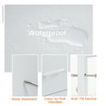 thumbnail image 6 of MCQ Set of 2 Nightstand, 2-Drawer Fabric Storage Dresser for Bedroom, Bedside Table, Storage Furniture for Adults, White, 6 of 7