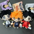 thumbnail image 5 of LONG AS10cm Mini Haikyuu peluche juguete voleibol muñeco de peluche Hinata Shoyo Tobio Kageyama Yu Nishinoya llavero colgante de peluche juguete para regalo, 5 of 5
