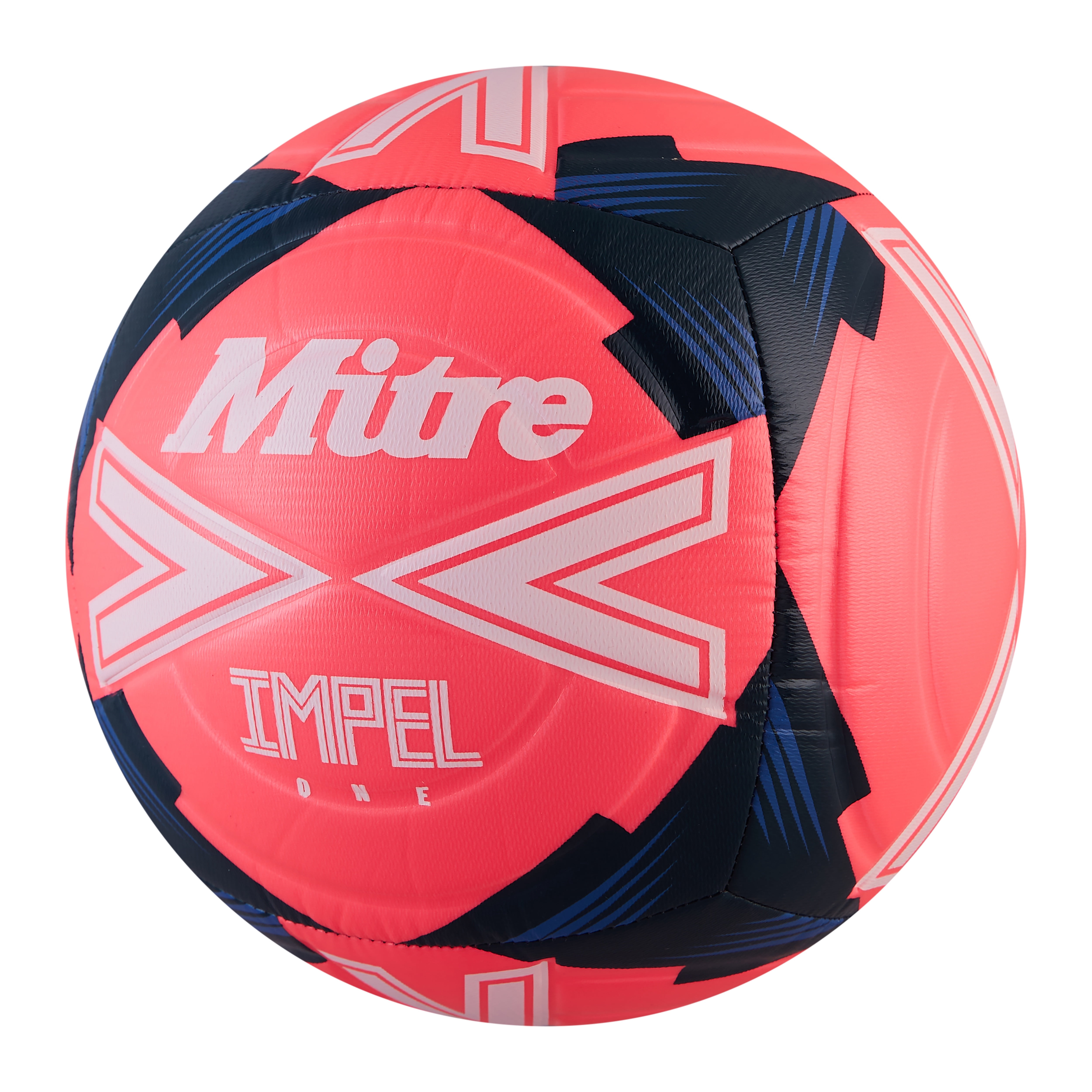 Mitre Impel One Training Soccer Ball – Durable 6-Panel Construction – Soft-Touch Foam & Hyperflow Grooves – for Grass or AstroTurf – Sizes 3,4,5