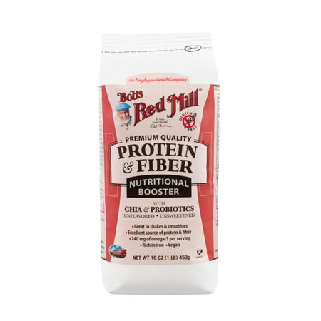 Bobs Red Mill Nutritional Protein & Fiber Booster, 16