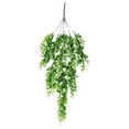 thumbnail image 2 of Verdsylv Artificial Hanging Leaf Vine Garland, 29.9 Inch Realistic Plastic Greenery for Outdoor Home Wall, Garden, Wedding & Bar Decor, Plastic Greenery Garland, White, 2 of 6