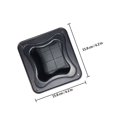 thumbnail image 2 of KALLORY 2Pcs Black Plastic Recessed Speaker Handles Designed for Convenient Speaker Transport, 2 of 8