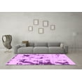 thumbnail image 3 of Ahgly Company Indoor Rectangle Abstract Pink Modern Area Rugs, 5' x 8', 3 of 4