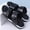 Apricot, variant on Men's Black Adjustable Dual-Strap Slide Sandals with Buckle Detail & Thick Sole