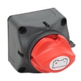 thumbnail image 4 of Interruptor de desconexión de batería, interruptor aislador de batería resistente al agua de Metal para barco, coche, RV, ATV, UTV, 12-48V, 4 of 11