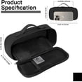 thumbnail image 3 of Estuche de gran capacidad para lápices, multifuncional, con compartimentos, para niñas y niños, para papelería, cosméticos, 2100 ml (negro)., 3 of 7