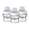 Tommee Tippee Closer to Nature Baby Bottle, Breast-Like Nipple with Anti-Colic Valve, BPA-free – 5-ounce, 3 Count